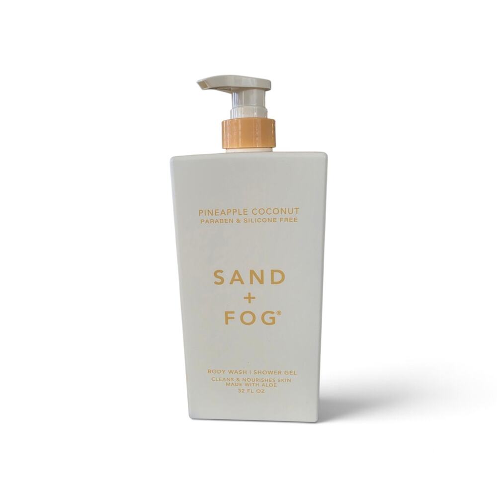 Sand + Fog BANANA CREME Body Wash Shower Gel 32 oz.